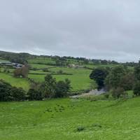 This river meets the Owenkillew River near Newtownstewart. The fields here are excellent for grazing cattle and sheep.