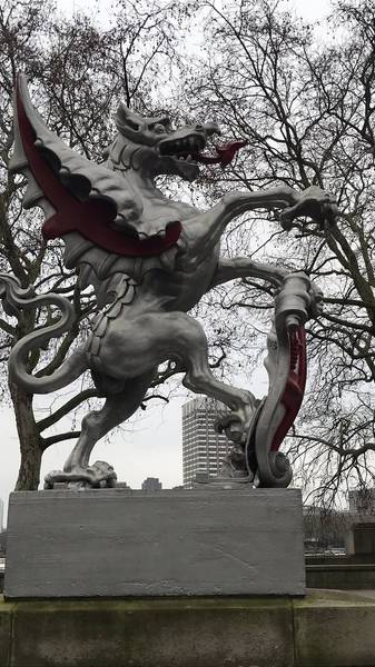 Preview of City of London dragon walk