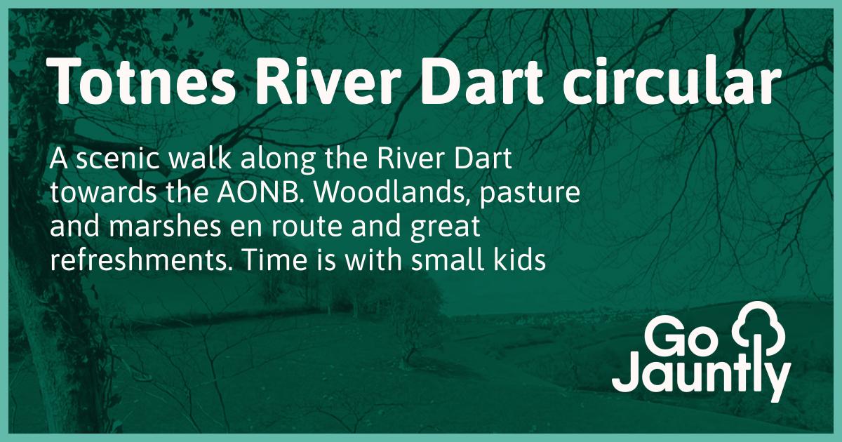 Totnes River Dart Circular Go Jauntly