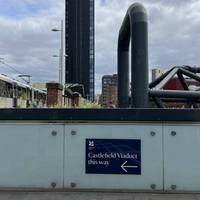 Turn left out of the lift.