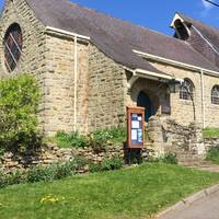 We start at Gunnerton church. You should be able to park on the road around here okay