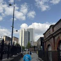 Exit the station and turn right onto Moor St and continue straight for a couple of minutes.