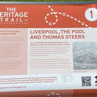On the heritage trail, you’ll find 16 information points that look like this. We’ll help you find all of them as you go about.