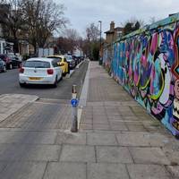 Walk down Perry Vale to the South Circular and cross it onto Stanstead Road. After 100m, take the passage on the right onto Rockbourne rd