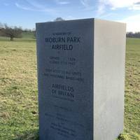 Check out the Woburn Park Airfield memorial on your right, just before you begin the slight climb up the hill.