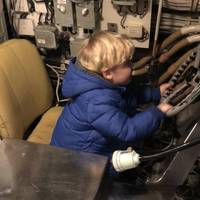 You can take a tour of the submarine, our 3 year old loved it. Dive dive dive!!!