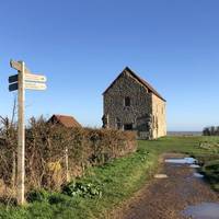 The chapel is still used and is the 19th oldest building in the country, built in AD 654. It’s one of the oldest intact churches in England.