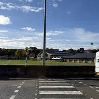 Opposite the station, cross Station Road at the zebra crossing.