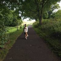 The path is all paved, perfect for pushchairs, wheelchairs, bike and scooters