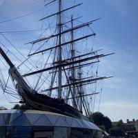 The famous Cutty Sark is your next landmark, the world’s largest surviving tea-clipper.