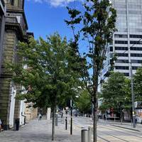 Jump off the tram and walk along Broad St in the direction of Oozells St.