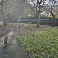 Turn onto Green Lane. Walk to the end, past The Fox pub. You’ll arrive at the junction where the Brent River joins the Grand Union Canal.