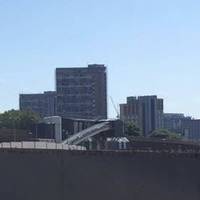 Mick Jones of The Clash once lived here, overlooking the Westway.