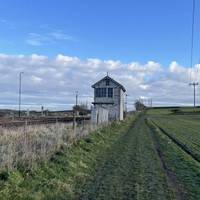Walk along the footpath to Ollerton. You will walk along the right hand side of the old Thoresby Colliery railway.