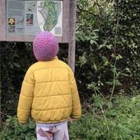 Look out for the map and what flora and fauna to look out for. It’s dog friendly but there are fines if you don’t scoop the poop.