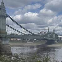 View back towards Hammersmith Bridge