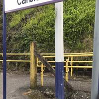 Start at Carbis Bay station, just one stop outside St Ives, a good excuse to get off the train and walk the rest of the way along the coast 