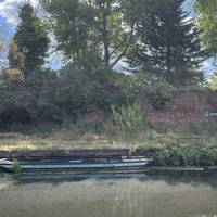You may see the Poly Roger moored on the opposite side of the canal!