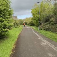 Turn right and follow Haydon End Lane