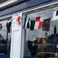 Stop to appreciate the British brand Blackshore. All of their clothing is sustainable and handmade here in Southwold.