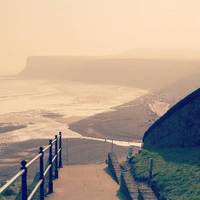 Saltburn Beach is a perfect spot if you enjoy a traditional British seaside. 