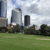 We started this walk by walking across The Domain after getting off the train at Martin Place 
