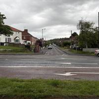 Carefully cross The Portway. (Note the pedestrian traffic lights to your left). Enter the road opposite Barrow Hill Road