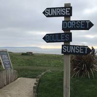 Leave the amazing Cliff  House and walk along the cliffs to Milford on Sea (sunrise)
