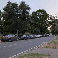 Continue walking straight past the Embankment Pub with the road in your left towards the Castle Mound, Swan Hotel & Boer War Memorial Statue