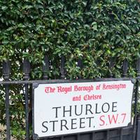 You need to exit the station & ensure that youâre on Thurloe Street.