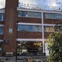 Start at Hackney Wick station and pop into the lovely Hackney Pearl for food and drink ☕️