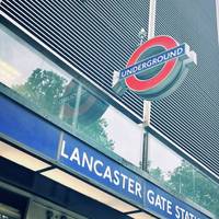 Start at Lancaster Gate station and head West.