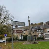 Turn right here as we make our way towards the museum.