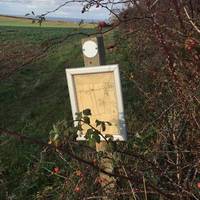 Watch out for a gap in the hedge with a walking map on a post. This will lead you back to Brancaster and the coast.