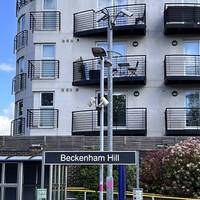 Exit Beckenham Hill Station to Melfield Garden, turn right on Blackland Road. Step-free access available at station.