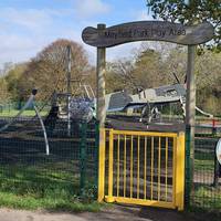 Next to the car park is the joyous Mayfield Park Play Area. It showcases the Spitfire, the famous local built plane that helped win WWII.