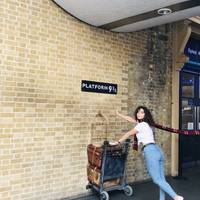 Love Harry Potter? Head to the magical platform for a photo op. Tip: you can refill a reusable water bottle here for free next to the loos. 