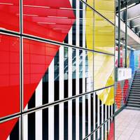 At Tottenham Court Station admire the Public Art on display.