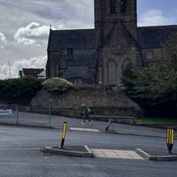 Start at the top of Broadway Avenue and walk along towards St Hilary’s Church