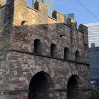 Start the walk at Castlefield Roman Gardens at the fort building on Beaufort Street. Fun fact! The Roman name for Manchester was Mamucium.