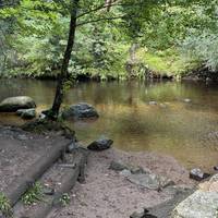 Fancy a dip? It may be cold, but boy is it refreshing! Be sure to take care and be cautious of fast flowing waters.