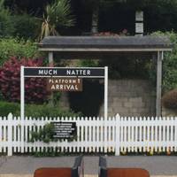 Wait at Platform 1 for Much Natter and for your scenic ride to the full tourist attraction.