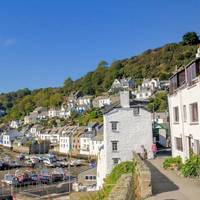 Stunning view of Polperro by the sea