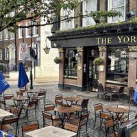 Just after the York pub, take the first right down Duncan Street.