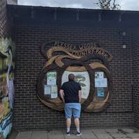 Start at the car park where you'll find toilets, maps, a cafe and playground