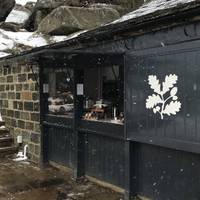 The outdoor cafe has some great snacks & drinks. There are picnic tables opposite or if it’s a bit cold you can seek shelter in the house.