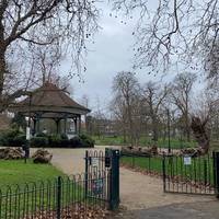 Go around the bandstand