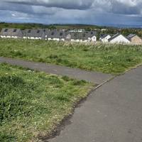 Turn left again to walk down the side of Skylark ELC