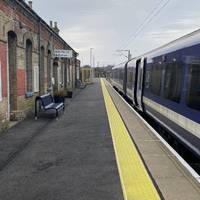 Hope off the train at Harwich Town. There’s no rush to get off as it’s the last stop on the line.