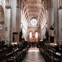 Christ Church cathedral, the only college chapel in the UK that is also a Cathedral.